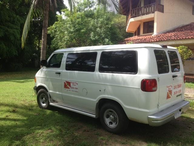 Scuba pick up service costa rica