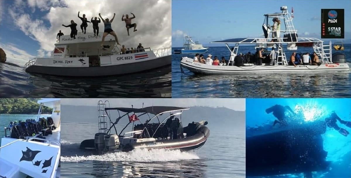 Scuba Diving in Costa Rica Rocket Frog Divers Scuba Dive Bat Islands