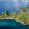 bat islands costa rica aerial view